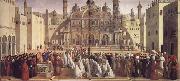 St.Mark Preaching in Alexandria Gentile Bellini